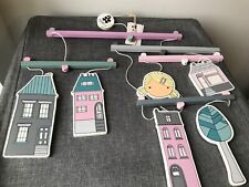  Wooden hanging decoration/ornament  for a Nursery/Girl's room