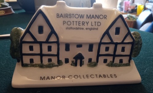 Bairstow manor pottery limited - manor,