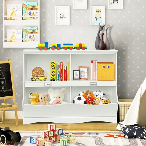 Kids white storage cubby - kids,