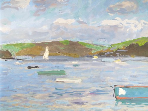Original gouache paper - gouache, on