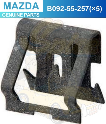 Mazda center panel spring clip - spring,