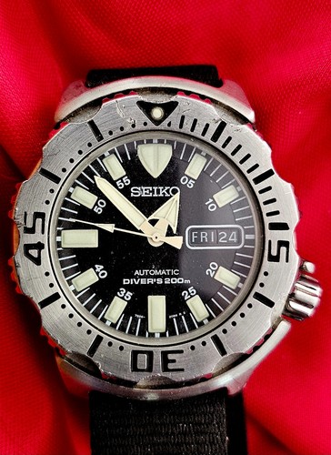 Seiko diver 200m black - diver's,