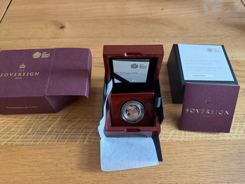 2018 gold full sovereign coin - 2018,