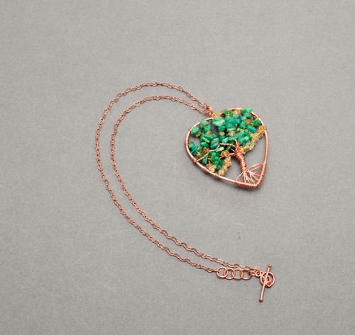 Tree life heart - life, pendant