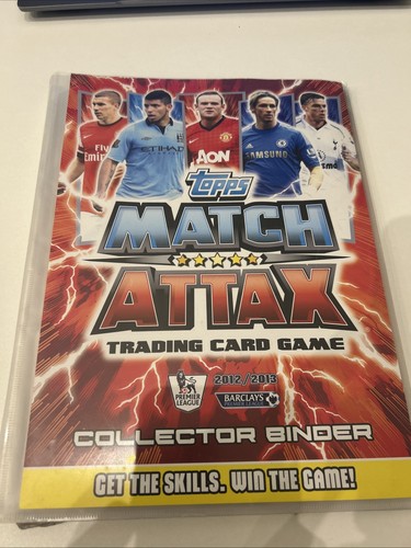 Match attax 2012 binder - 2012/13,