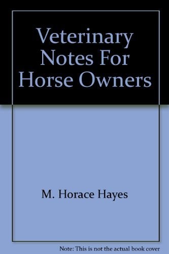 Veterinary notes for horse - veterinary,