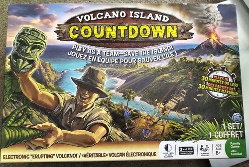 Volcano island countdown - volcano,