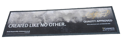 Guinness bar runner - guinness,