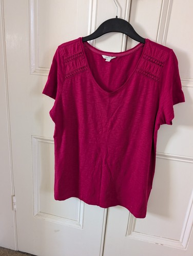 White stuff cerise embroidery - stuff,