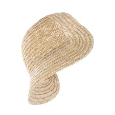 Craft Straw Woven Bonnet Hat