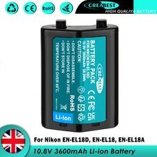 3600mAh EN-EL18 EN-EL18A