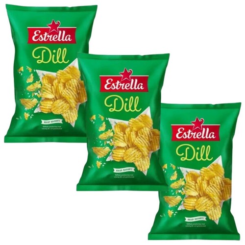 Estrella dill potato - 3x, chips