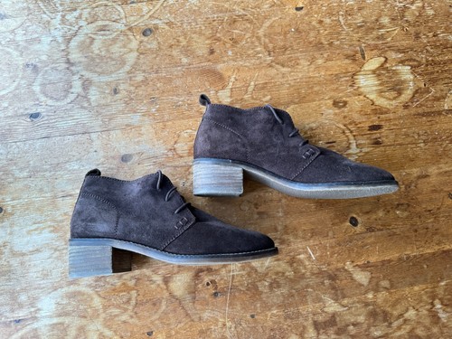 Womens fat face brown - brown, suede