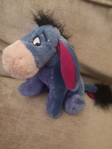 Glitter eeyore plush - glitter, 2002