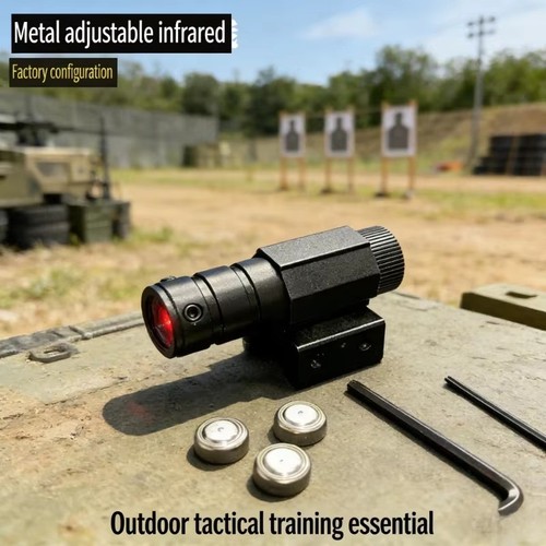 Red laser dot sight - laser,