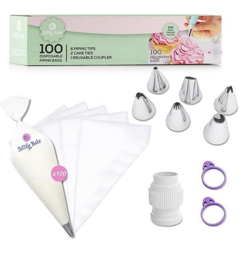 100 disposable piping bags - disposable,