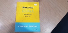 EARLY 1960'S GENUINE RALEIGH ROMA SCOOTER MODEL RS1 FACTORY WORKSHOP MANUAL
