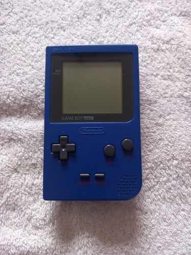 Nintendo game boy pocket blue - nintendo,