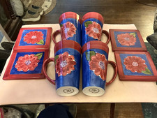 CIC 8 piece latte mugs and