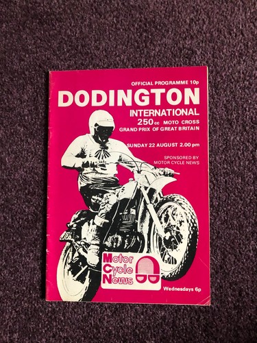 Motor cycle racing programme
