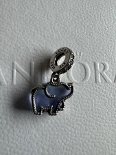 Pandora Blue Murano Glass