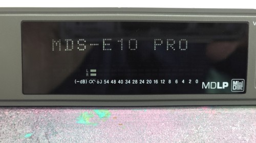 Sony minidisc recorder player - sony,