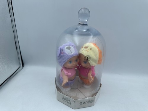 Glass dome bell - bell, dolls