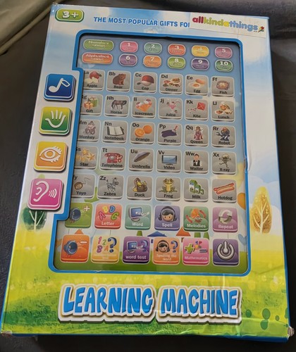 Learning machine tablet - machine, 3+