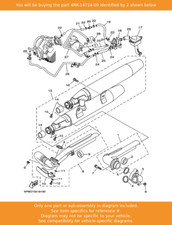 YAMAHA Gasket, Muffler