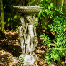 Stone Cast Garden Bird Bath 3