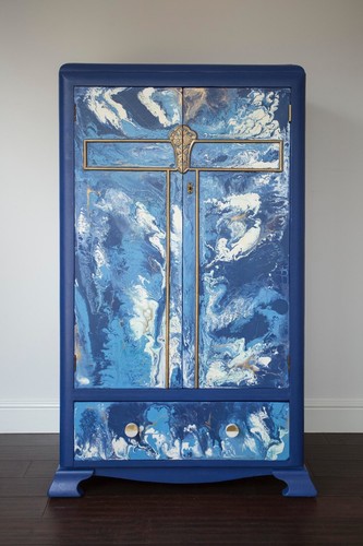 Marbled bardrobe wardrobe - 'bardrobe',