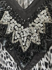 Pussycat London women’s Dress Size L Multicolour Casual Party Outfit Boho Chic