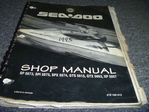 1995 bombardier sea doo sp5873 - bombardier,