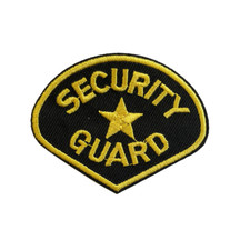 Security Embroidery Patch Iron