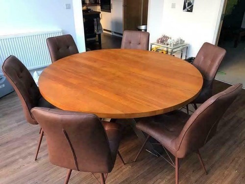 Bespoke solid oak round - solid,