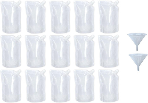 Yukiyi 15pcs 500ml - 15pcs, refillable