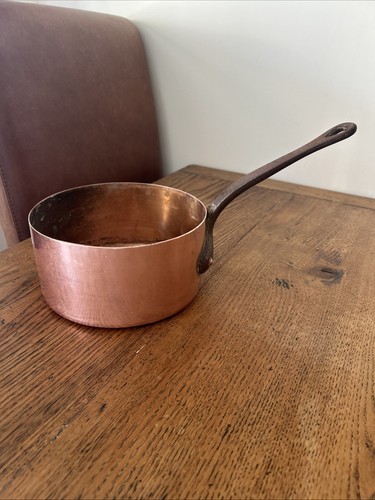 Vintage copper saucepan - vintage,