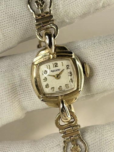 Rotary 9ct gold ladies - rotary,