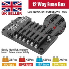 12way blade fuse box block - fuse, &