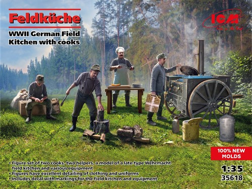 Icm 35618 feldküche - 35618., wwii