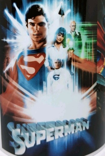 Superman movie trilogy mug - superman,