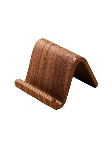 Wooden phone stand - wooden,