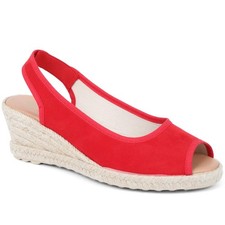 Pavers Peep Toe Wedge Sandals