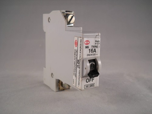 Mem mcb type amp m6 - mcb,