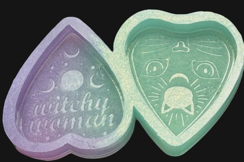 Planchette silicone mould - silicone,