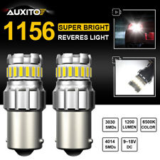 2* Canbus Error Free 1156 P21W BA15S LED Reverse Brake Parking Light Bulbs White