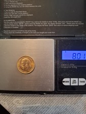 1912 Genuine Solid 22ct Gold