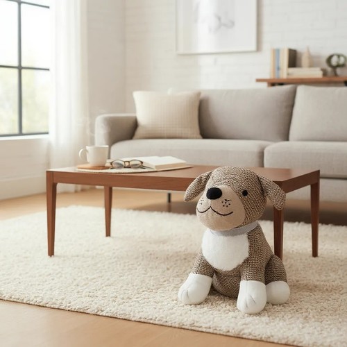 Fabric dog animal pal doorstop - animal,