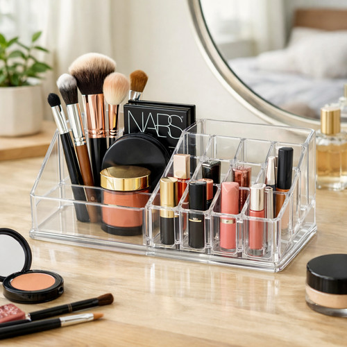 Makeup cosmetic organiser - cosmetic,
