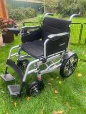MobilityPlus+ Heavy-Duty Electric Wheelchair, Easy-Folding, Portable, 4mph